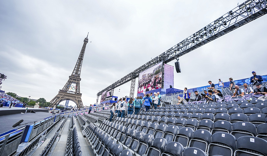 Paris'te dev açılış töreni: Olimpiyatlar başlıyor! 1