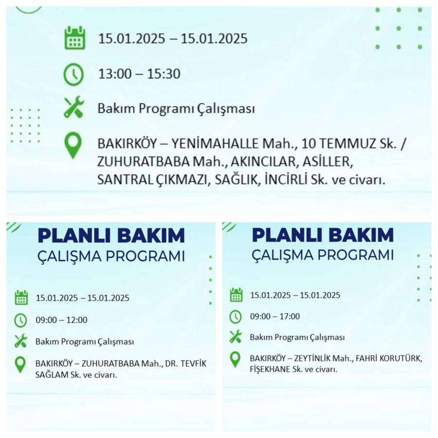 15 Ocak İstanbul elektrik kesintisi: BEDAŞ elektrik kesintisi yaşayacak ilçeleri sıraladı 22