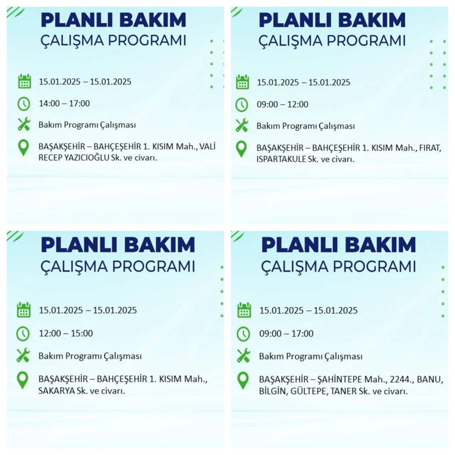 15 Ocak İstanbul elektrik kesintisi: BEDAŞ elektrik kesintisi yaşayacak ilçeleri sıraladı 17