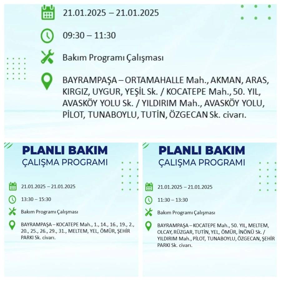 21 Ocak Salı günü saatlerce elektrik olmayacak: BEDAŞ elektrik kesintisi yaşayacak ilçeleri sıraladı 15