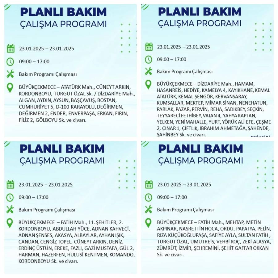 23 Ocak 2025 elektrik kesintisi: BEDAŞ elektrik kesintisi yaşayacak ilçeleri sıraladı 12