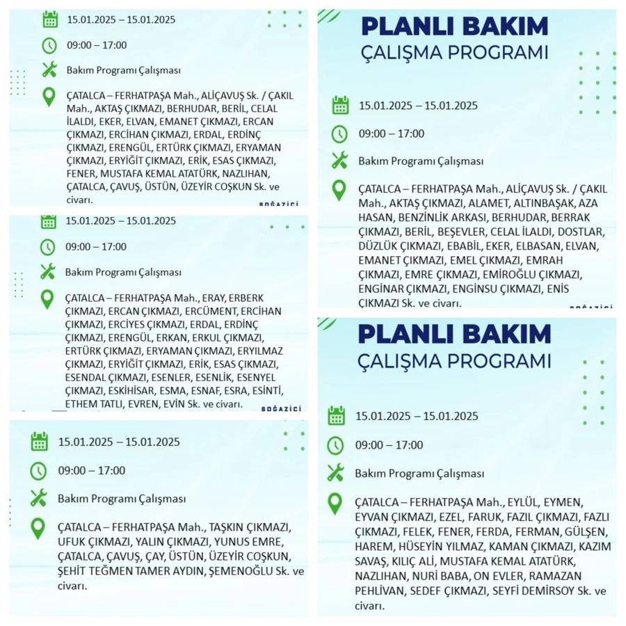 15 Ocak İstanbul elektrik kesintisi: BEDAŞ elektrik kesintisi yaşayacak ilçeleri sıraladı 14