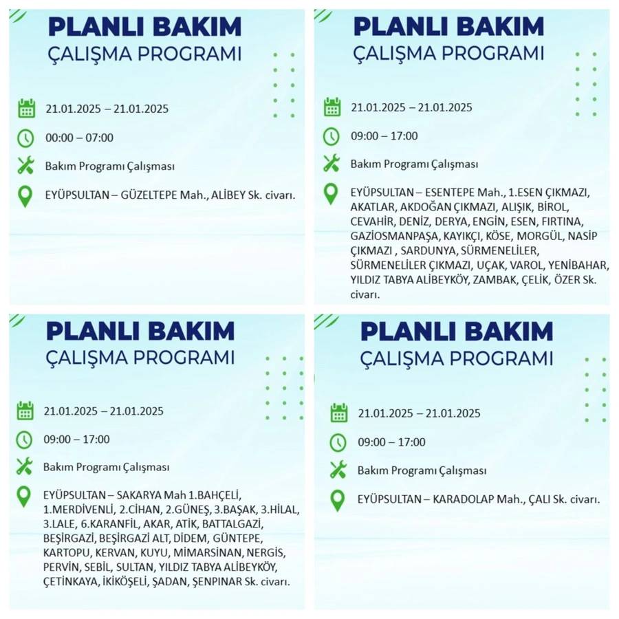 21 Ocak Salı günü saatlerce elektrik olmayacak: BEDAŞ elektrik kesintisi yaşayacak ilçeleri sıraladı 9