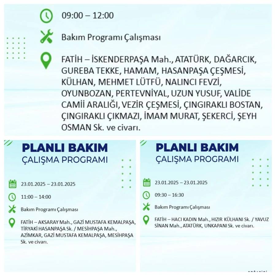 23 Ocak 2025 elektrik kesintisi: BEDAŞ elektrik kesintisi yaşayacak ilçeleri sıraladı 9