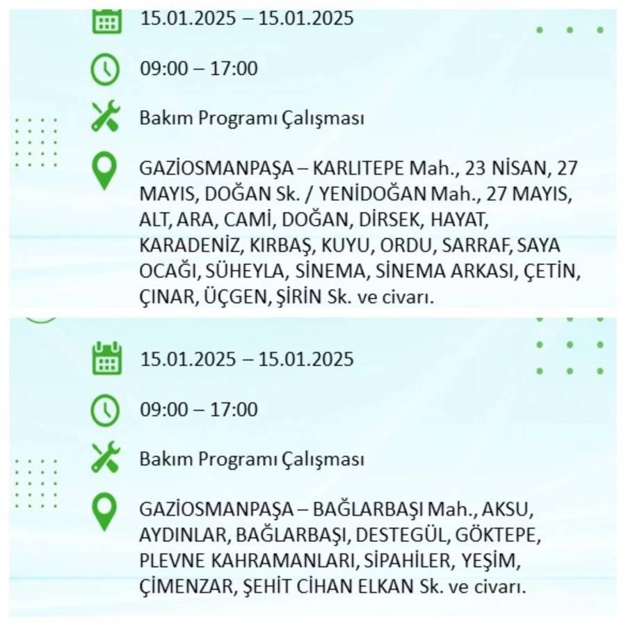 15 Ocak İstanbul elektrik kesintisi: BEDAŞ elektrik kesintisi yaşayacak ilçeleri sıraladı 9