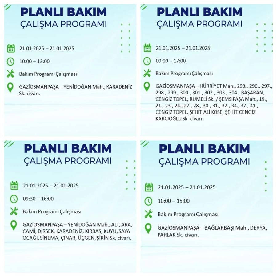 21 Ocak Salı günü saatlerce elektrik olmayacak: BEDAŞ elektrik kesintisi yaşayacak ilçeleri sıraladı 8