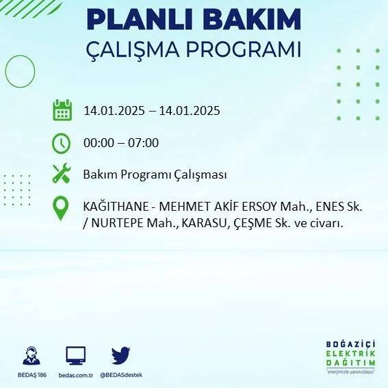 14 Ocak İstanbul elektrik kesintisi: BEDAŞ elektrik kesintisi yaşayacak ilçeleri sıraladı 23