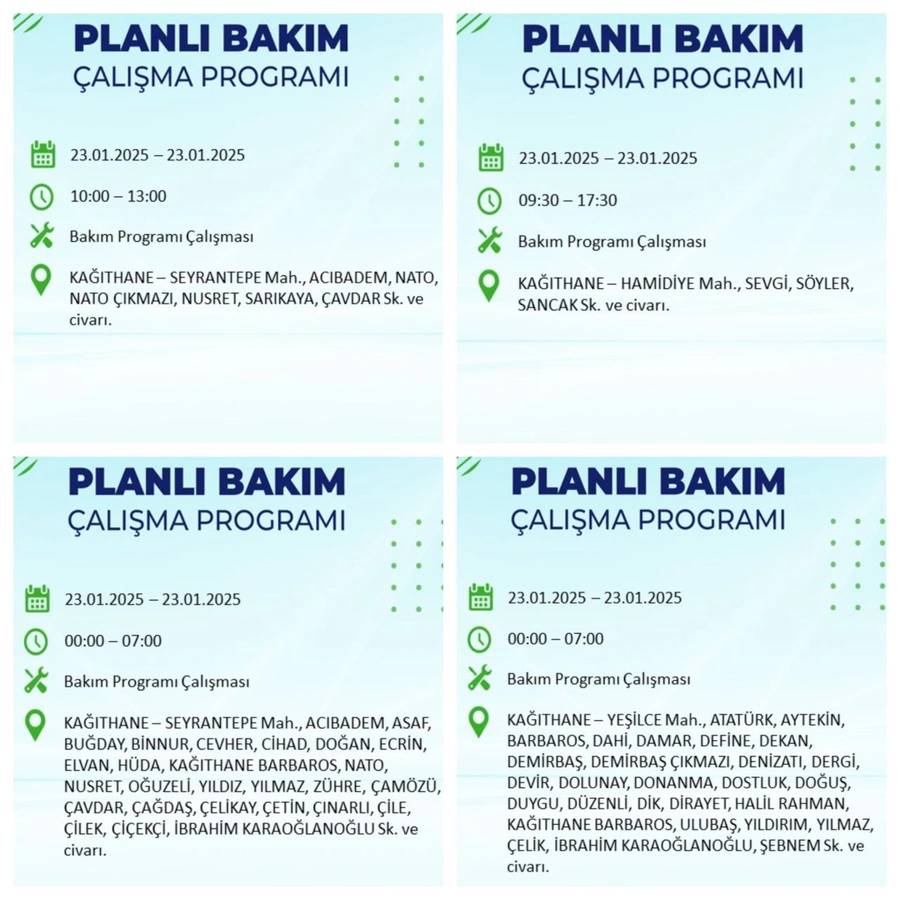 23 Ocak 2025 elektrik kesintisi: BEDAŞ elektrik kesintisi yaşayacak ilçeleri sıraladı 6