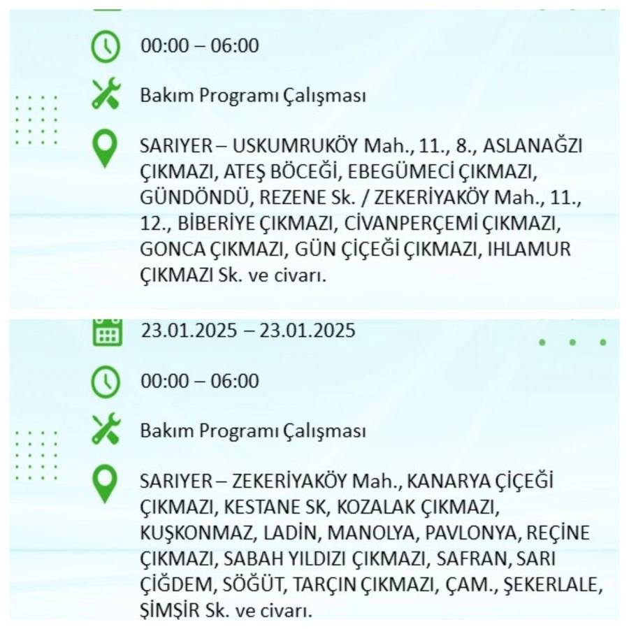 23 Ocak 2025 elektrik kesintisi: BEDAŞ elektrik kesintisi yaşayacak ilçeleri sıraladı 5