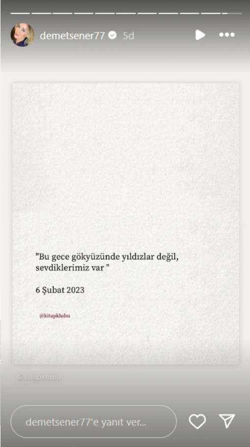 Ünlü isimlerden 6 Şubat’ın yıl dönümü için paylaşımlar: Yaraların kabuk bağlamadığı bir ülke 7