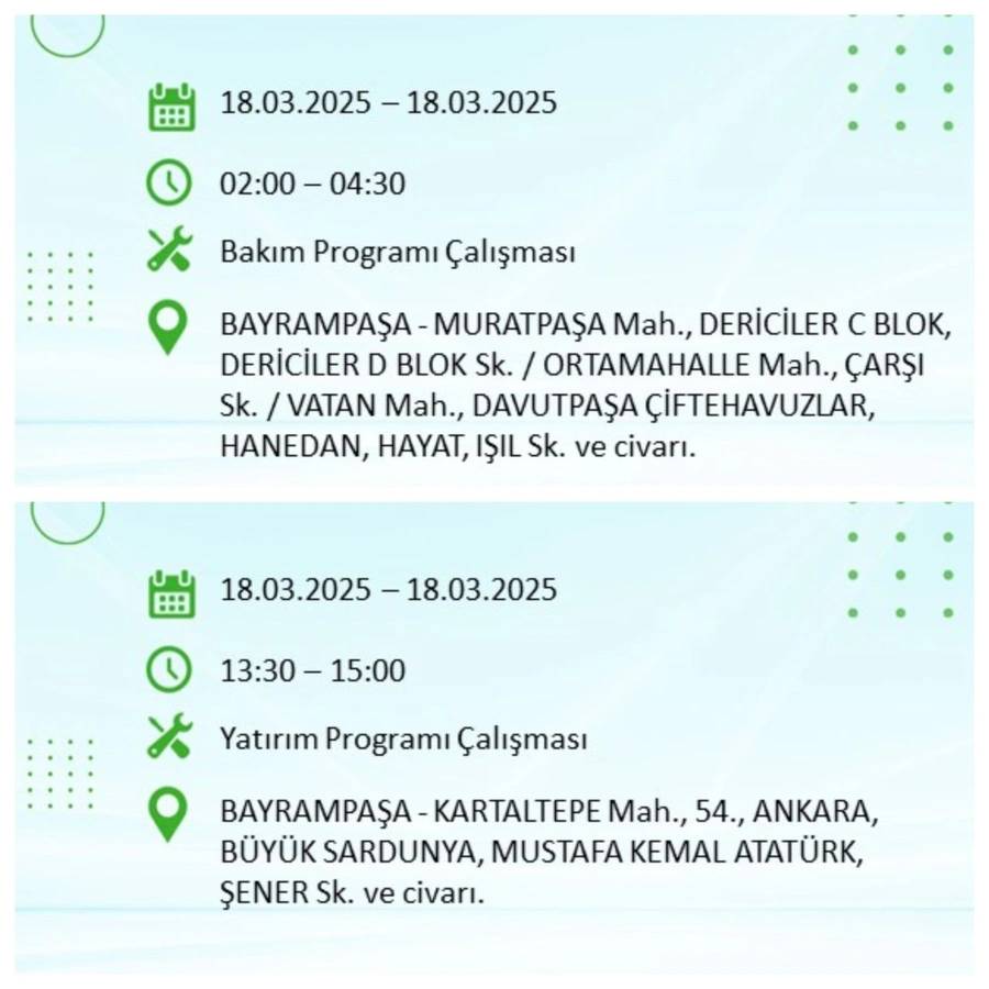 Mumları hazırlayın: 18 Mart Salı günü o ilçelerde elektrik olmayacak. BEDAŞ teker teker açıkladı! 18