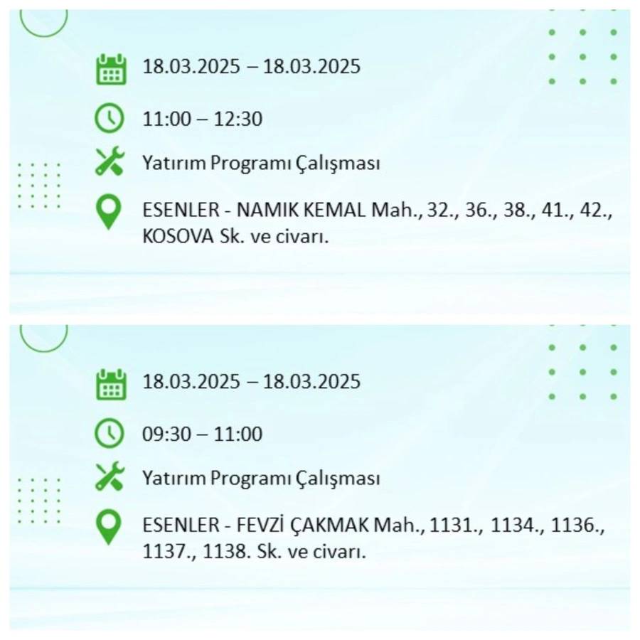 Mumları hazırlayın: 18 Mart Salı günü o ilçelerde elektrik olmayacak. BEDAŞ teker teker açıkladı! 12