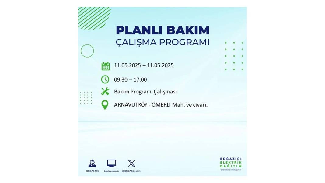 KARANLIĞA GÖMÜLECEKLER: 11 Mayıs Pazar o ilçelerde elektrik olmayacak. Pazar günü elektrikler ne zaman gelecek? 6