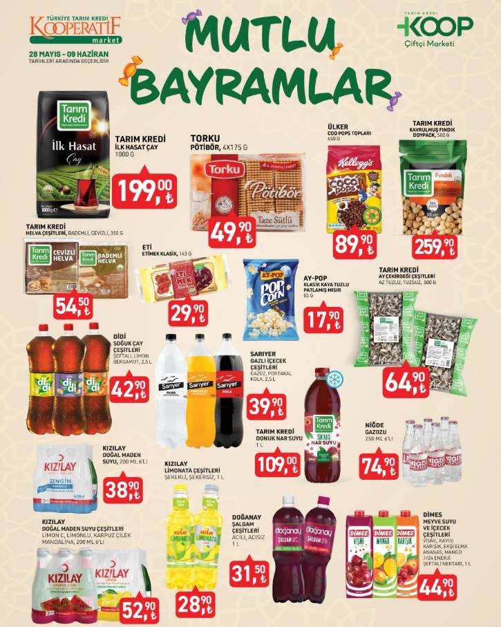 TARIM KREDİ'DEN KURBAN BAYRAMI'NA ÖZEL DEV İNDİRİMLER: 28 Mayıs-9 Haziran indirim kataloğunda yok yok! 7