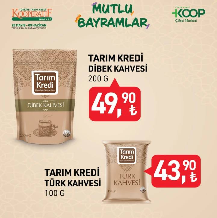 TARIM KREDİ'DEN KURBAN BAYRAMI'NA ÖZEL DEV İNDİRİMLER: 28 Mayıs-9 Haziran indirim kataloğunda yok yok! 4