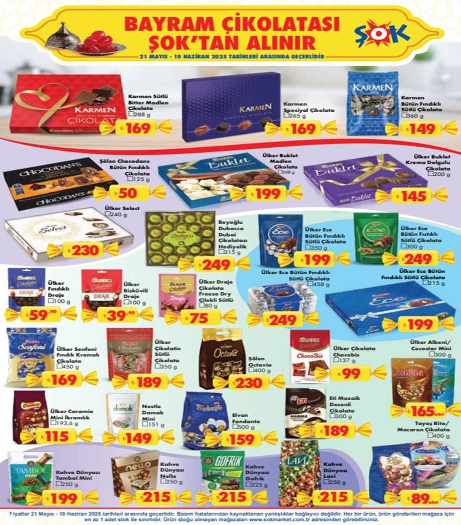 ŞOK BAYRAM İNDİRİMLERİNE START VERDİ: 21 Mayıs ŞOK aktüel kataloğu yayınlandı! 5