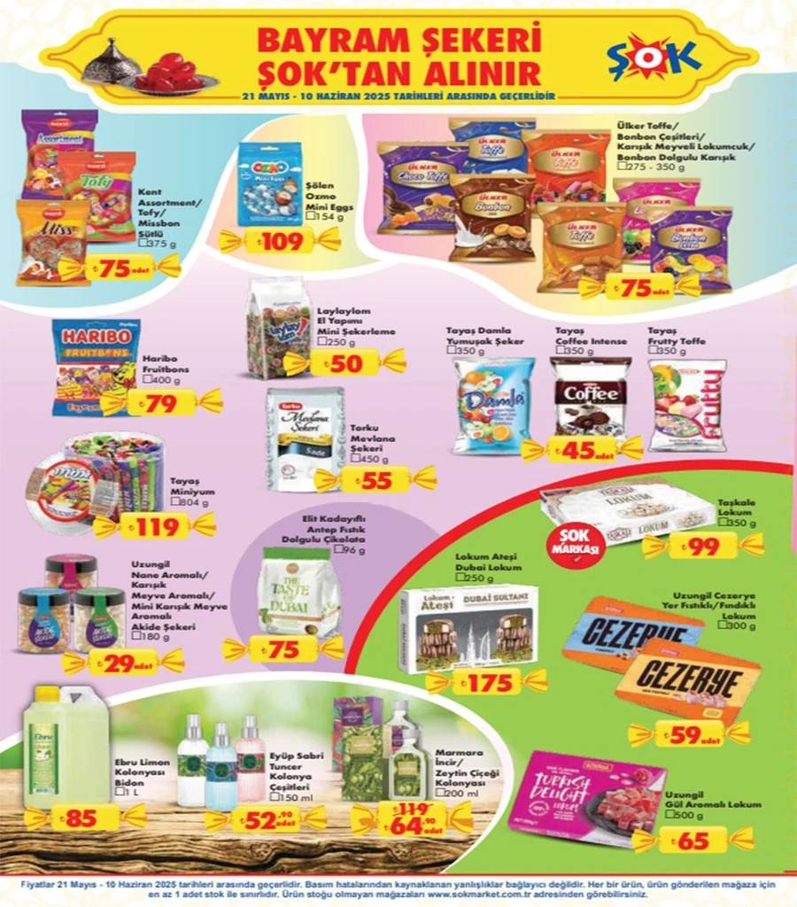 ŞOK BAYRAM İNDİRİMLERİNE START VERDİ: 21 Mayıs ŞOK aktüel kataloğu yayınlandı! 6