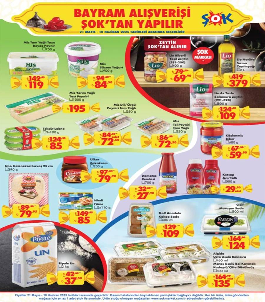 ŞOK BAYRAM İNDİRİMLERİNE START VERDİ: 21 Mayıs ŞOK aktüel kataloğu yayınlandı! 3