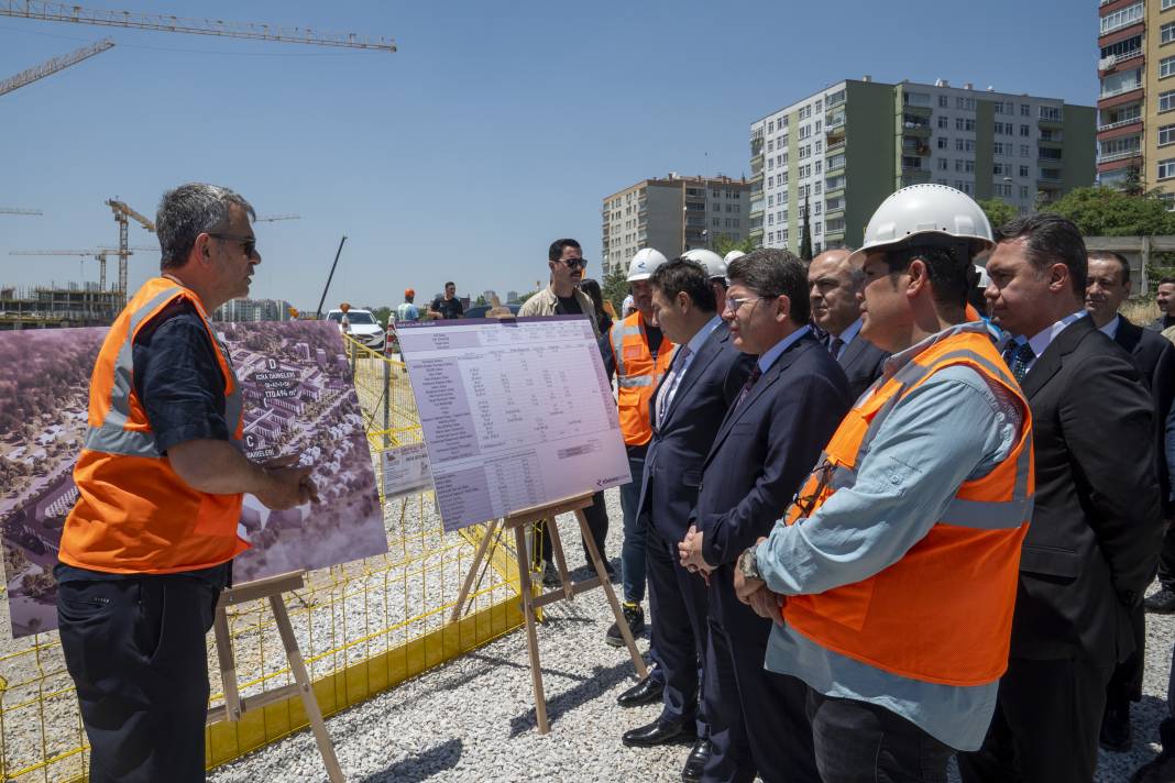 Bakan Tunç, yeni Ankara Adalet Sarayı'nı inceledi! 3