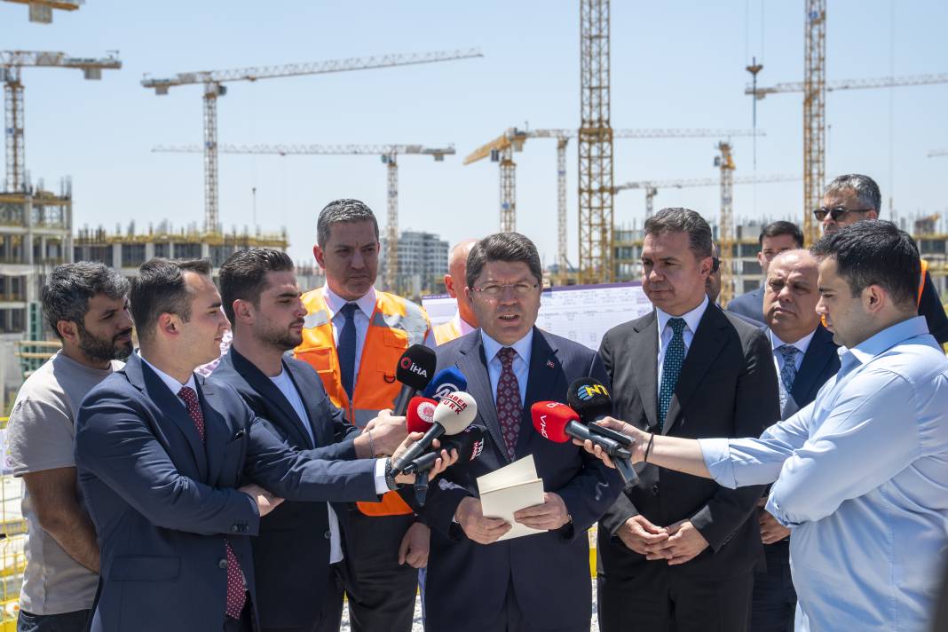 Bakan Tunç, yeni Ankara Adalet Sarayı'nı inceledi! 5