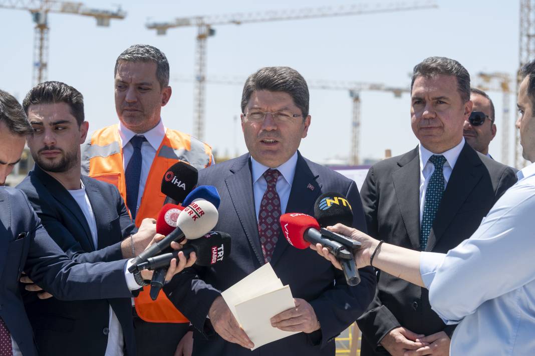 Bakan Tunç, yeni Ankara Adalet Sarayı'nı inceledi! 6