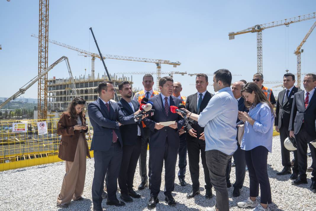 Bakan Tunç, yeni Ankara Adalet Sarayı'nı inceledi! 2