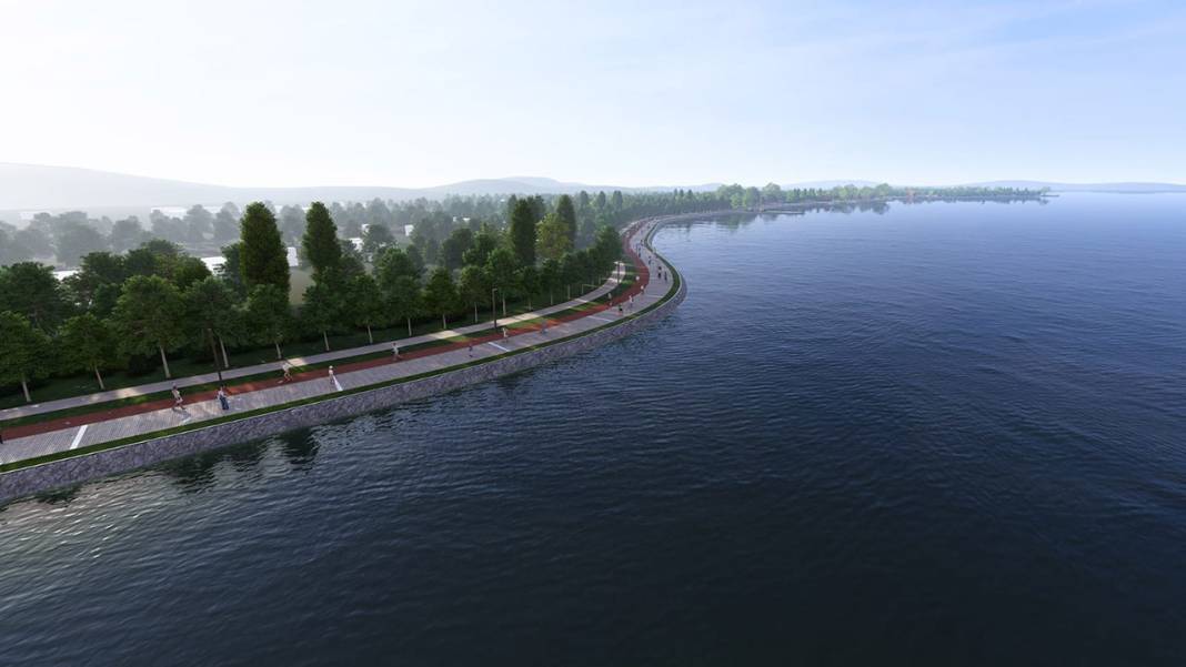 Sapanca Gölü projesi ortaya çıktı! 25 km bisiklet ve yürüyüş yolu geliyor, kaçak yapılar yıkılıyor 5