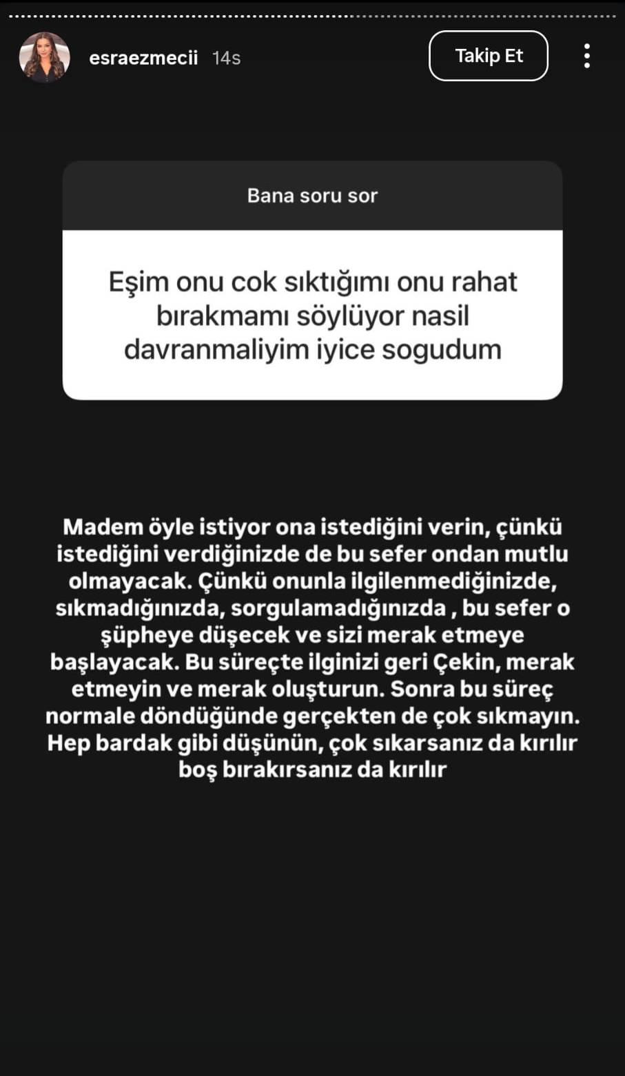 "Eşime ‘Senin pen..n küçük mü?’ dedim, kırıldı!" Esra Ezmeci’yi bile şaşırtan sorular 16