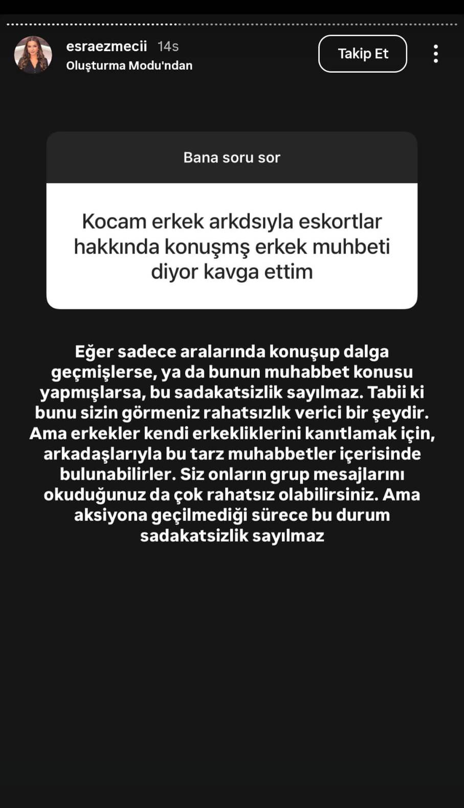 "Eşime ‘Senin pen..n küçük mü?’ dedim, kırıldı!" Esra Ezmeci’yi bile şaşırtan sorular 8