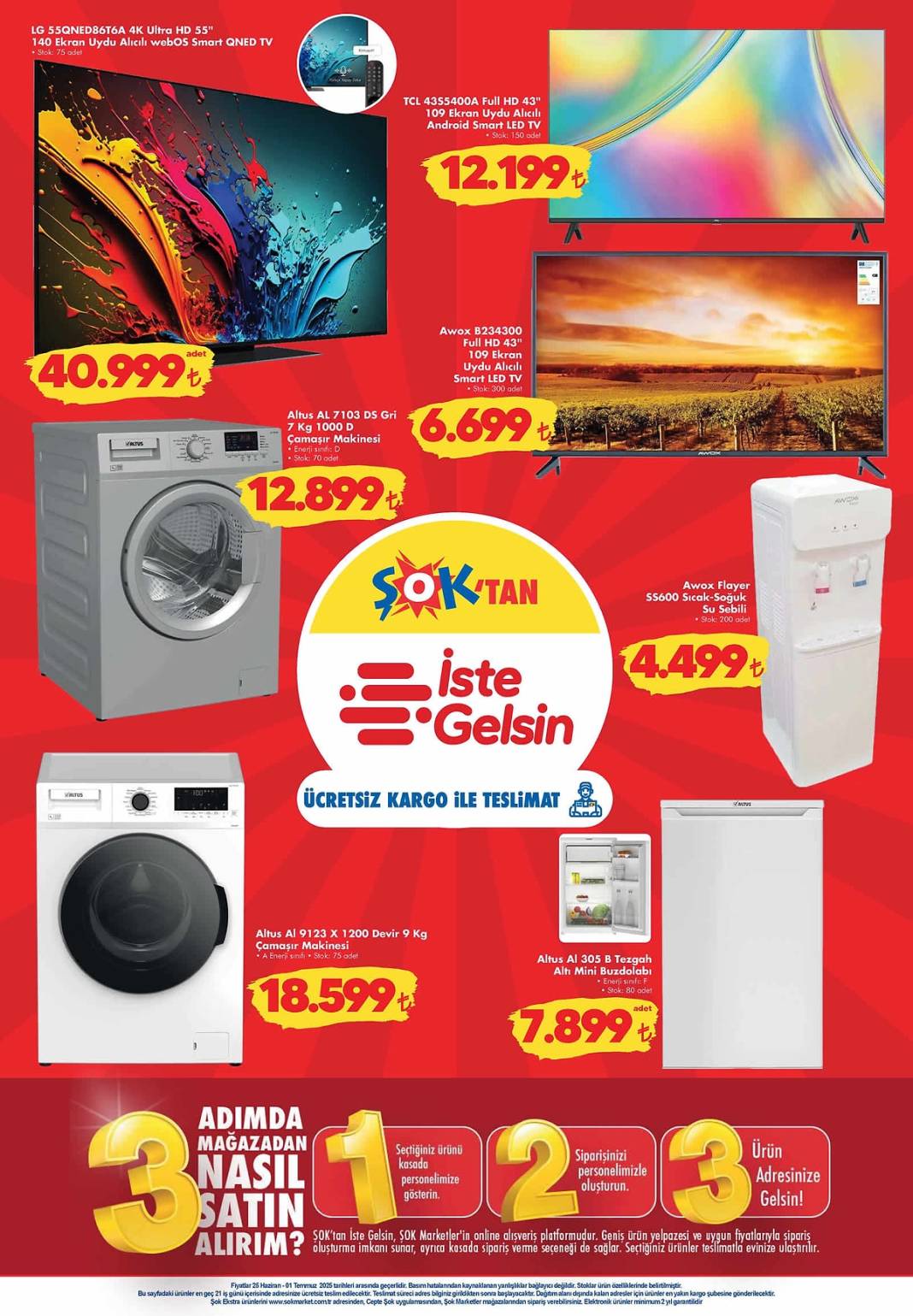 ŞOK'A TOST MAKİNESİ VE ANKASTRE SET GELİYOR: ŞOK 25 Haziran indirim kataloğu yayımlandı! 2