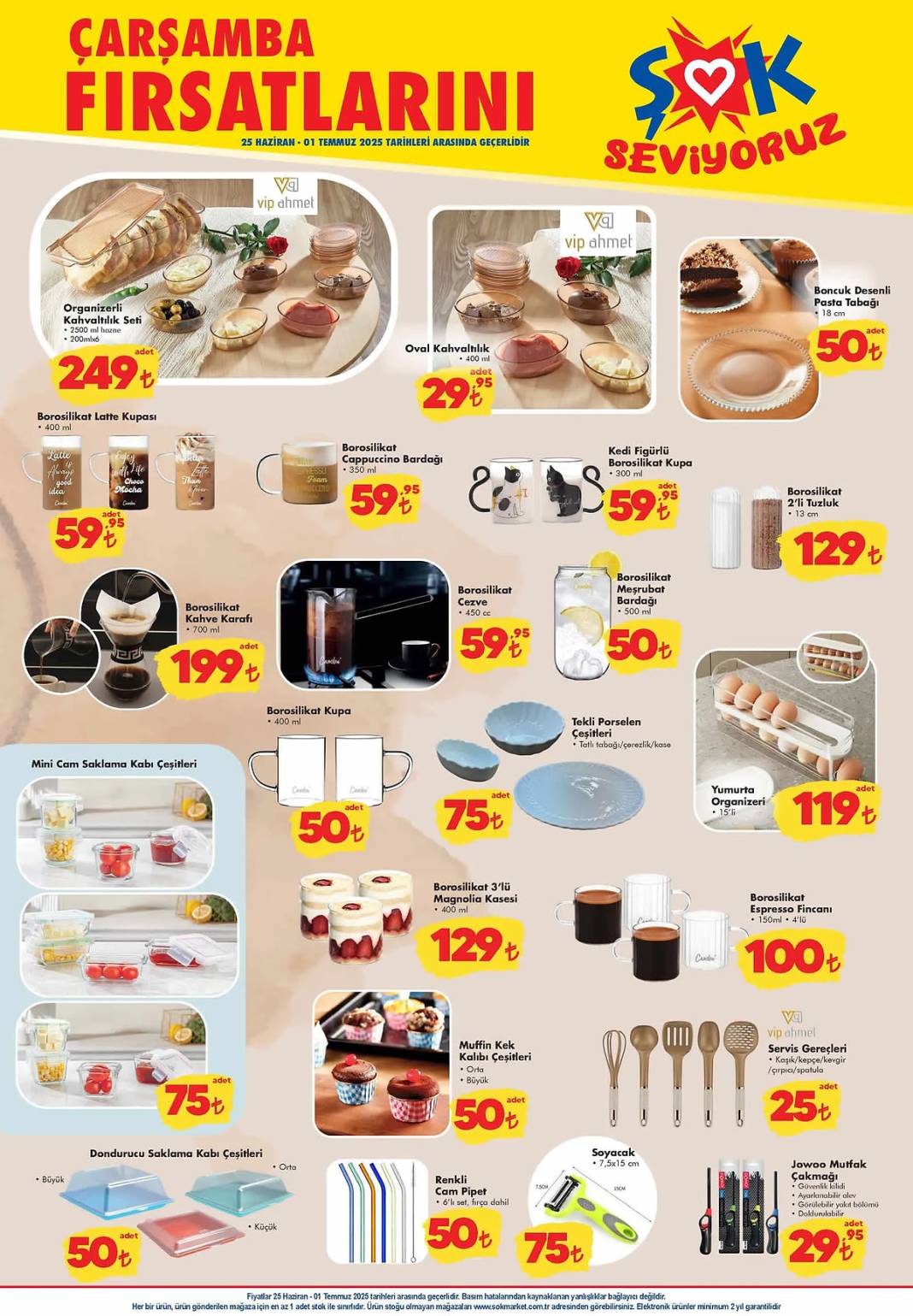ŞOK'A TOST MAKİNESİ VE ANKASTRE SET GELİYOR: ŞOK 25 Haziran indirim kataloğu yayımlandı! 3