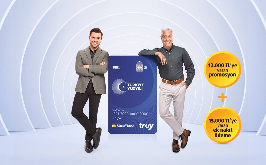 VAKIFBANK EMEKLİNİN ELİNİ EPEY RAHATLATACAK: 27.000 TL'yi geri ödemesiz veriyor! 6