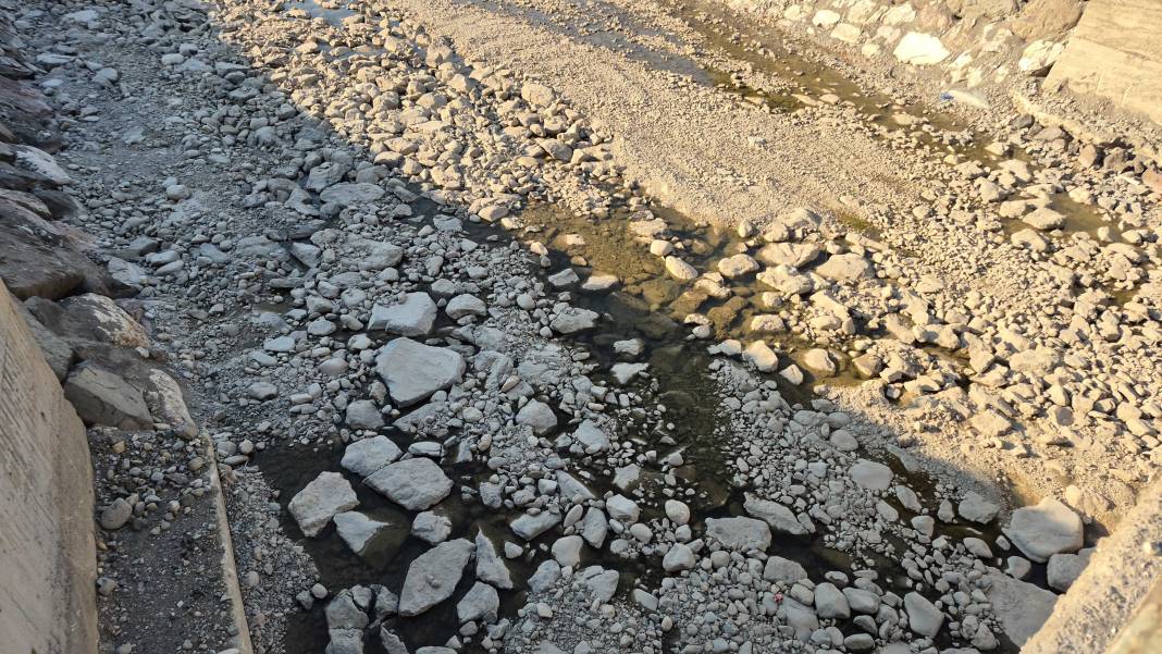 Düzce'de kuraklık tehlikesi: Uğur Deresi tamamen kurudu 2