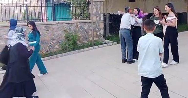 Babası YKS sonrası çiçeklerle karşılamıştı! Çimen, Türkiye 10 binincisi oldu! 2