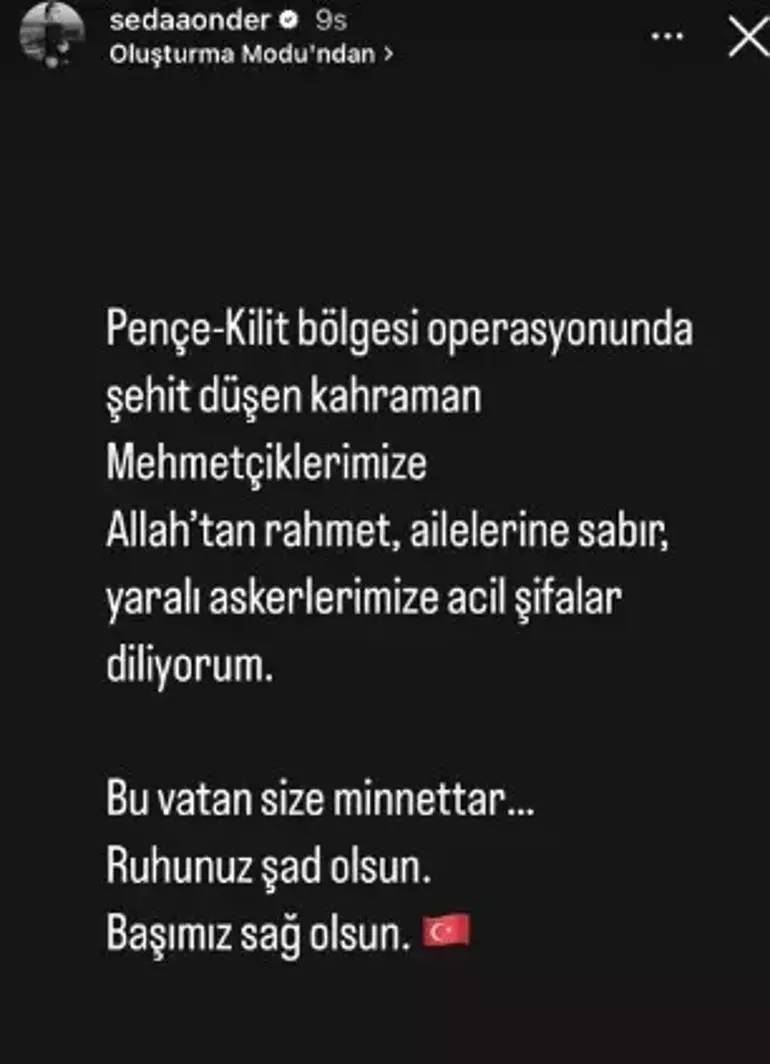 Türkiye şehitlerine ağlıyor: Ünlü isimlerden taziye mesajları yağdı 8