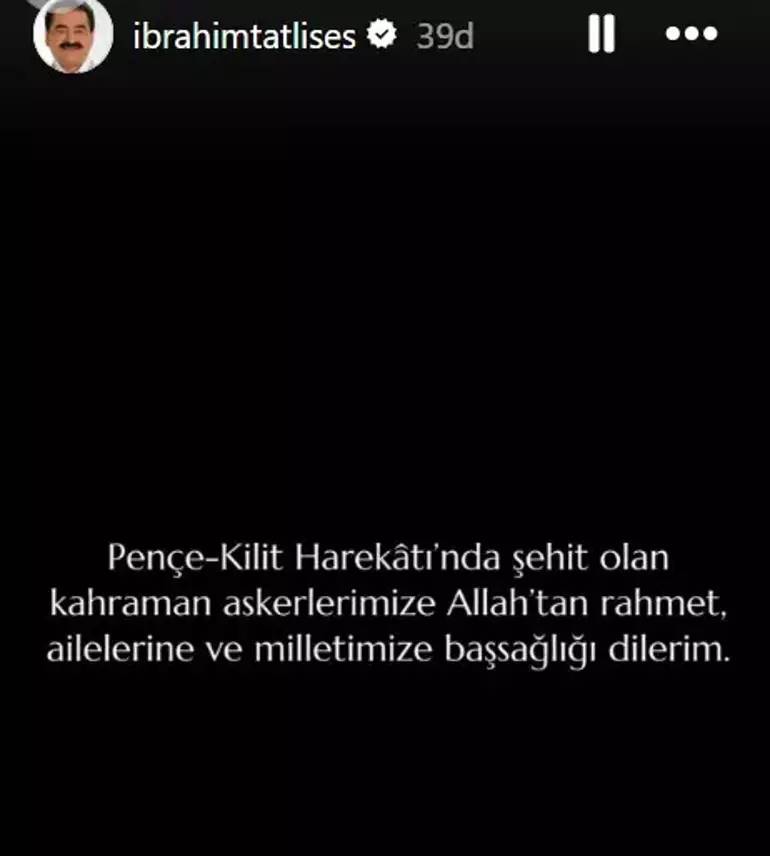 Türkiye şehitlerine ağlıyor: Ünlü isimlerden taziye mesajları yağdı 10