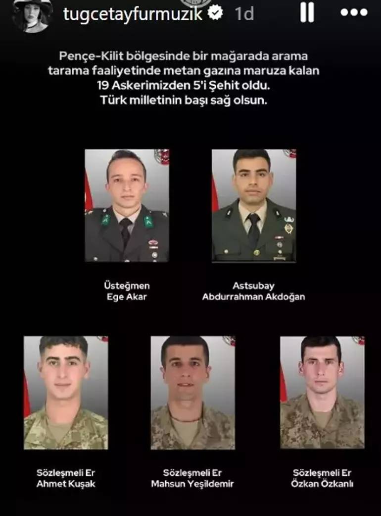 Türkiye şehitlerine ağlıyor: Ünlü isimlerden taziye mesajları yağdı 5