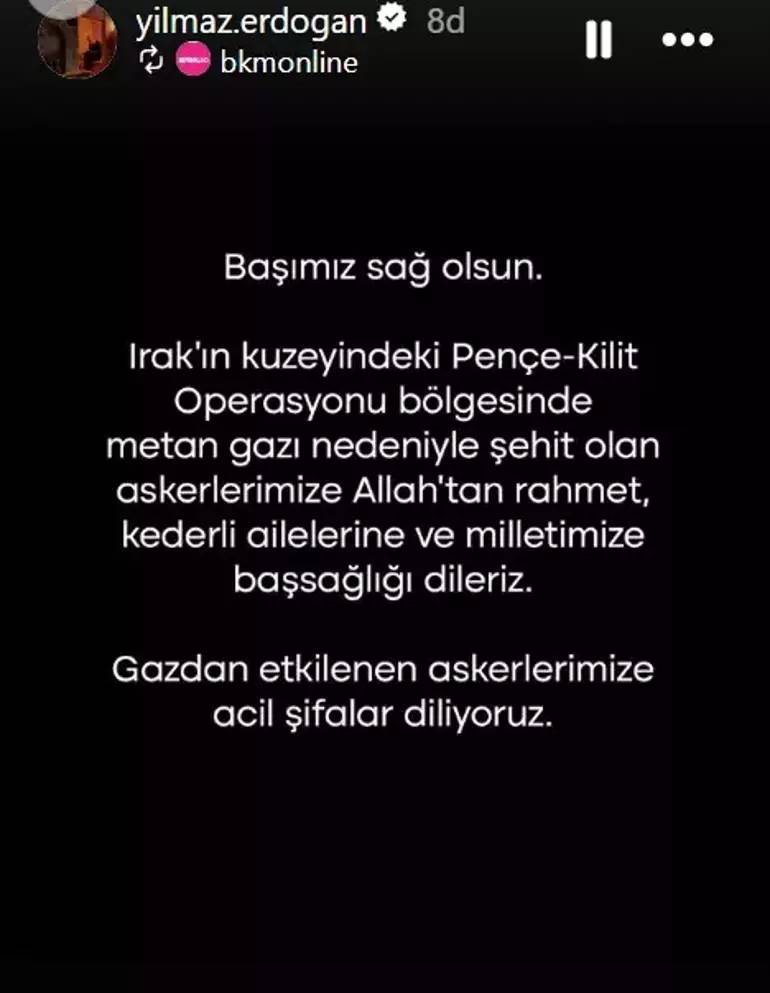 Türkiye şehitlerine ağlıyor: Ünlü isimlerden taziye mesajları yağdı 11