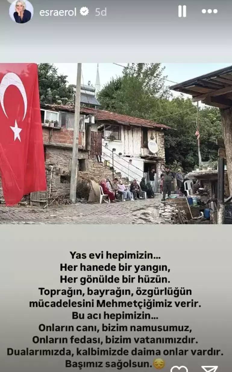 Türkiye şehitlerine ağlıyor: Ünlü isimlerden taziye mesajları yağdı 7