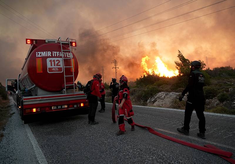 CİĞERLERİMİZ YANIYOR! İzmir'de orman yangınları! İşte il il son durum! 16