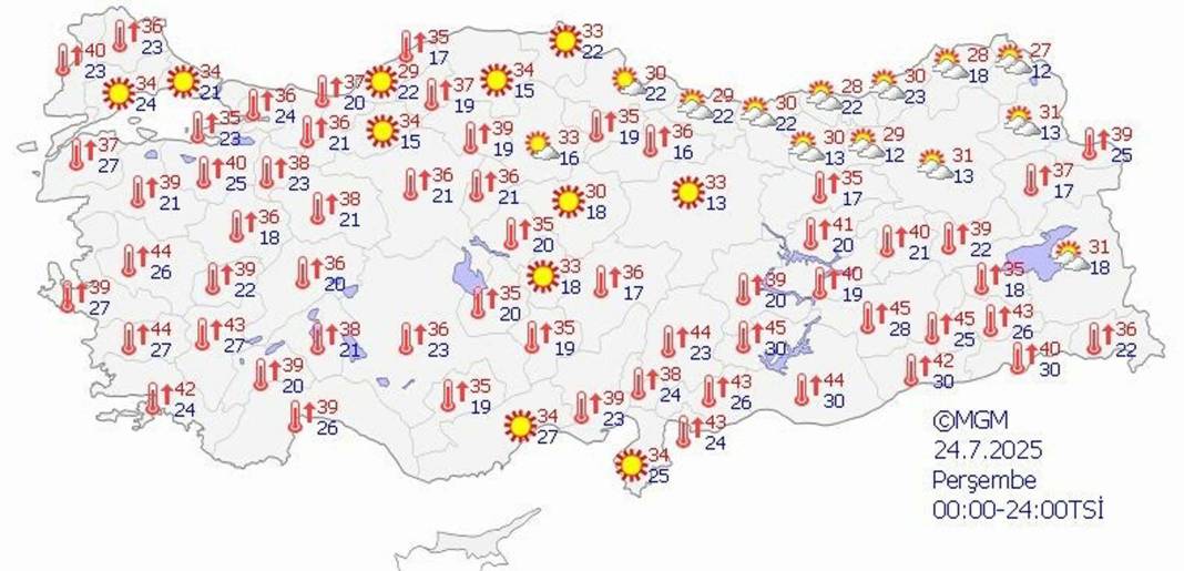 Adeta cehennem gibi! Türkiye, Eyyam-ı Bahur sıcaklarının etkisinde, yeni rekorlar kapıda 2