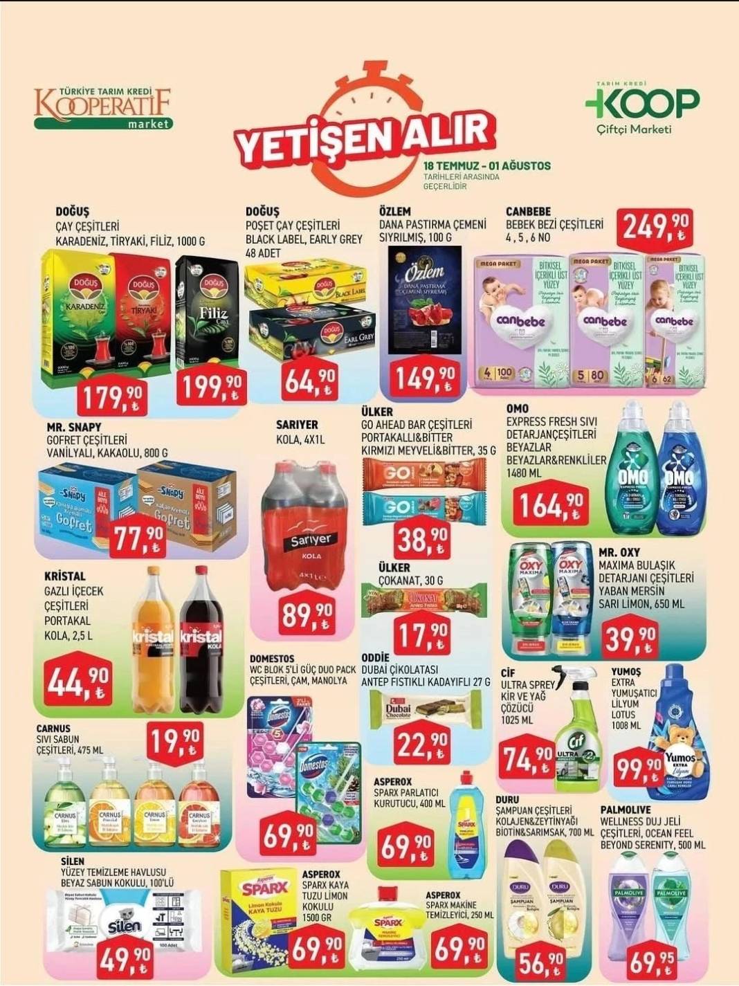 TARIM KREDİ'NİN İNDİRİMLERİNİ KAÇIRAN ÇOK ÜZÜLÜR: Temel Gıdadan ev ihtiyaçlarına kadar her şey indirimde! 2