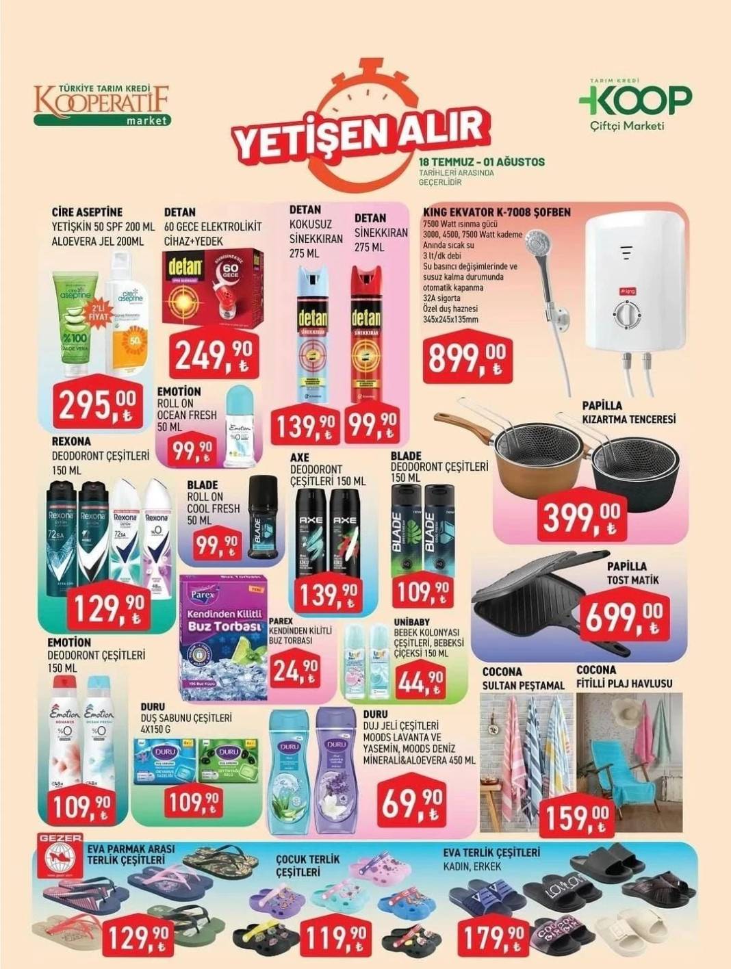 TARIM KREDİ'NİN İNDİRİMLERİNİ KAÇIRAN ÇOK ÜZÜLÜR: Temel Gıdadan ev ihtiyaçlarına kadar her şey indirimde! 1