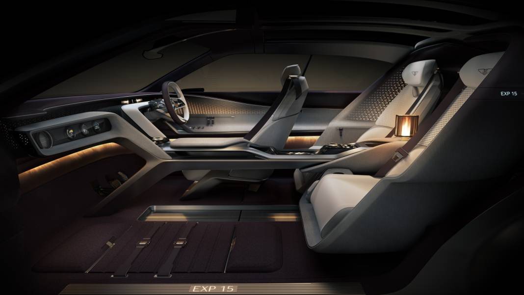 Bentley’den geleceğe yolculuk: Elektrikli canavar EXP 15 Consept 2026’da yollarda olacak 2