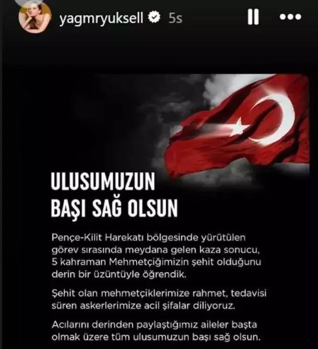 Türkiye şehitlerine ağlıyor: Ünlü isimlerden taziye mesajları yağdı 12