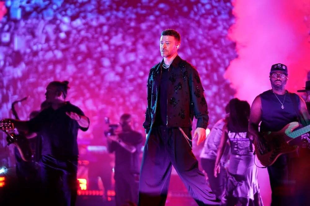 Justin Timberlake konserine ünlüler akın etti! 1