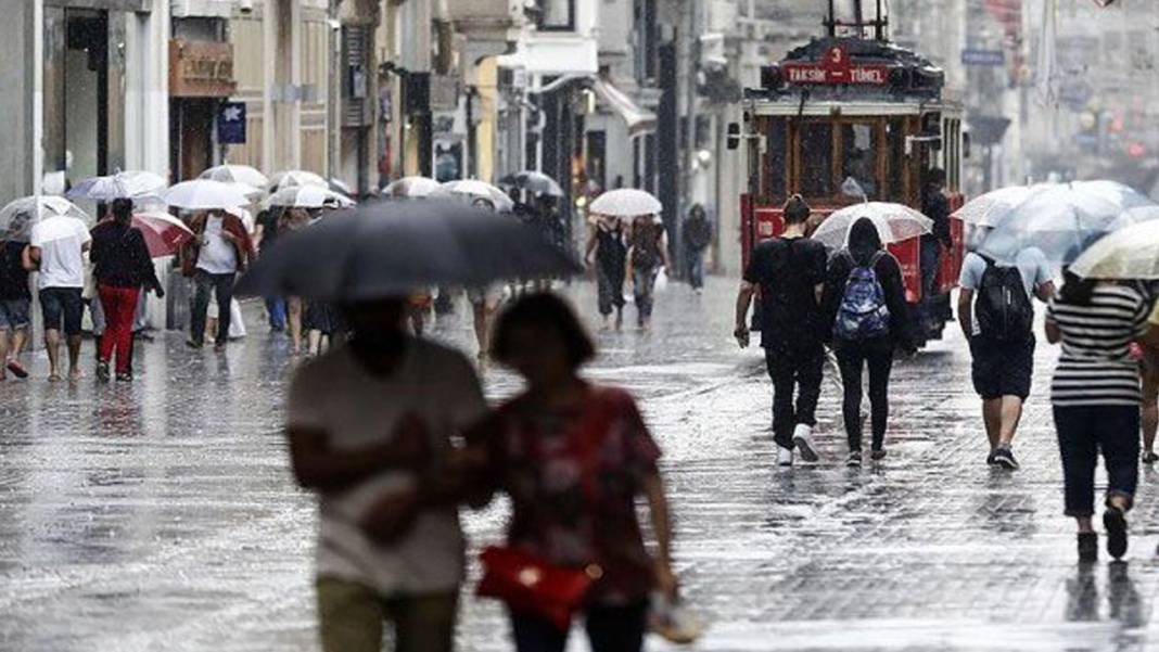 Sıcaklıklar düşüyor: Meteoroloji sağanak yağış için uyardı! 3