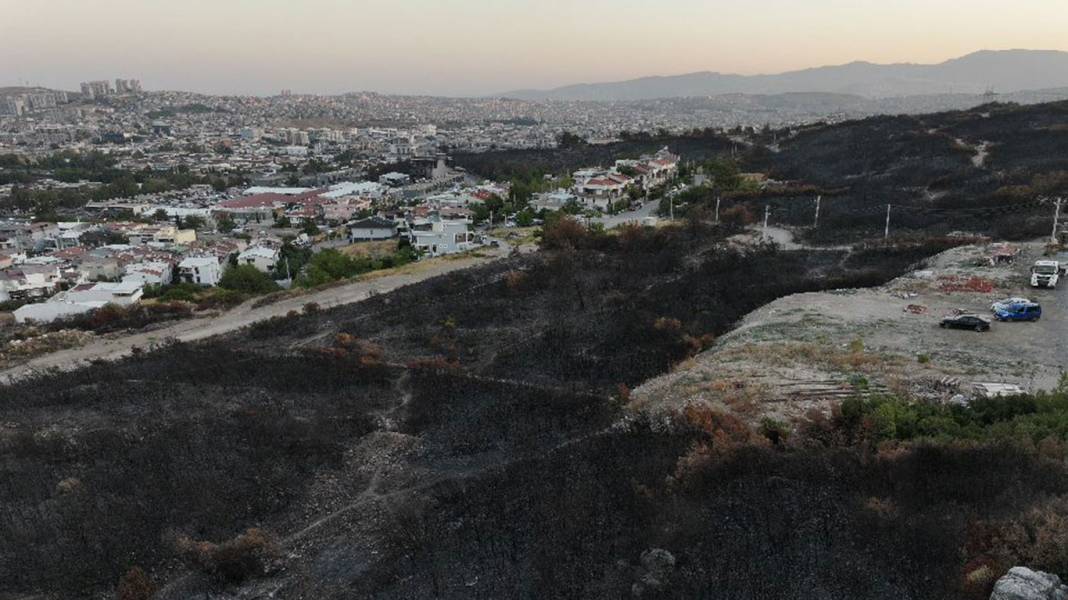 İzmir Buca'da yangın dehşeti... Evlere metreler kala durdu: 3 şüpheli gözaltına alındı 4