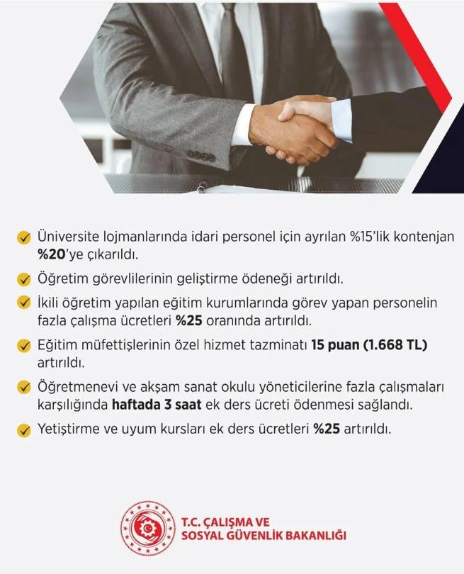 Memur maaşları ve haklar büyük dönemeçte: İşte toplu sözleşmede yan hak kazanan 11 hizmet kolu! 14