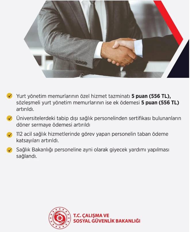 Memur maaşları ve haklar büyük dönemeçte: İşte toplu sözleşmede yan hak kazanan 11 hizmet kolu! 17